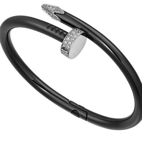 cartier juste un clou bracelet black|cartier clou bracelet diamonds.